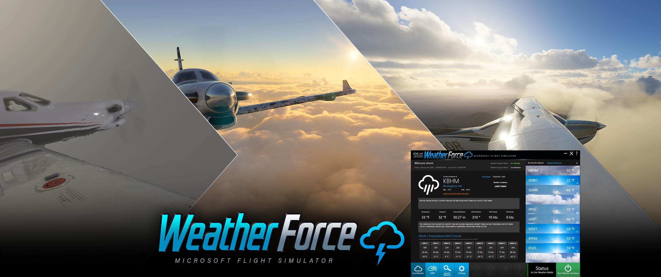 REX Weather Force New Weather Engine