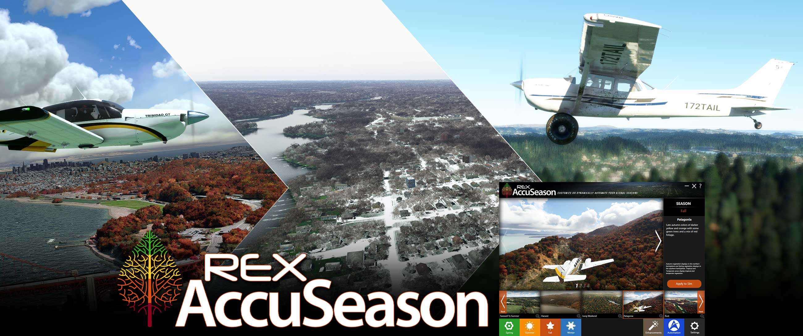 Seasons for Microsoft Flight Simulator