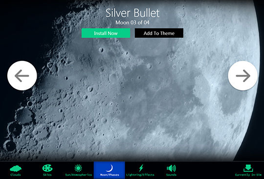 Moon textures for Microsoft FSX and Lockheed Martin Prepar3D