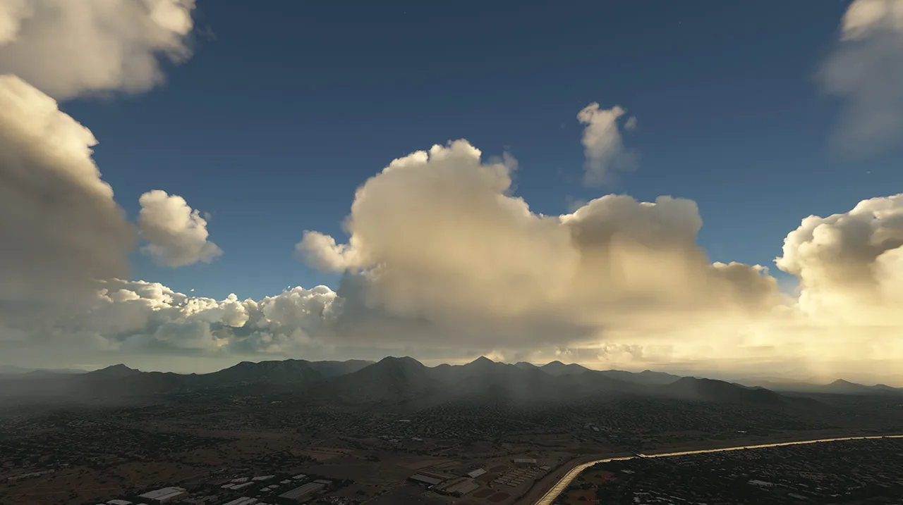 Above the clouds in a colorful atmosphere with Atmos Legacy