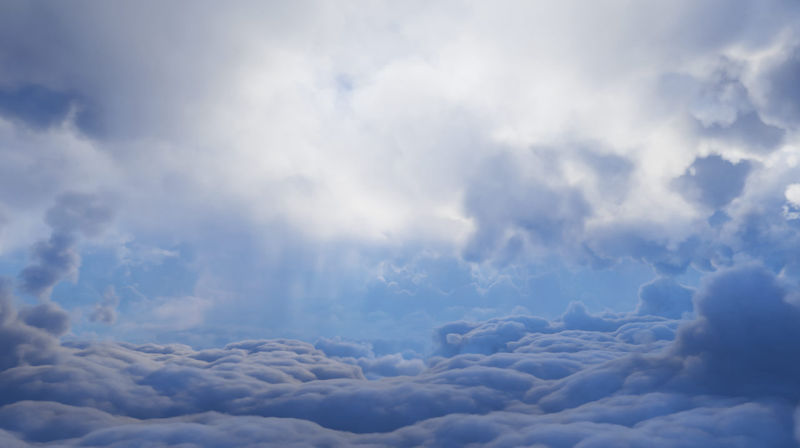 A heavenly picture of clouds 