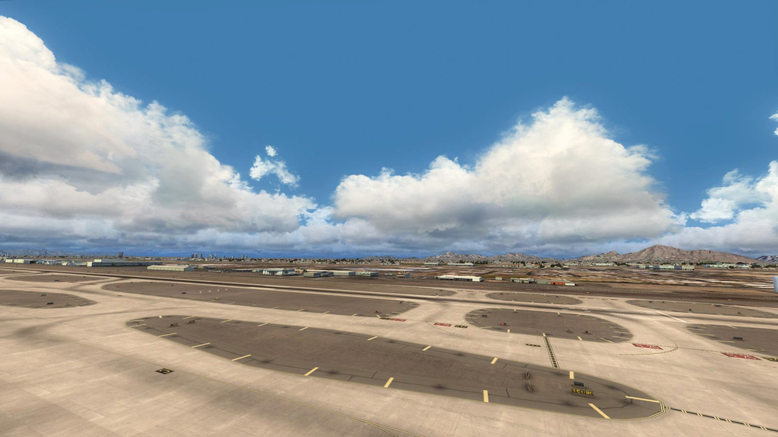 REX Texture Direct clouds over KPHX in FSX flight sim