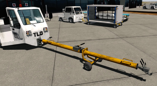 Pushback vehicles in FSX and Prepar3D