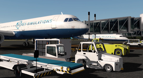 Airport vehicle add-on for FSX and Prepar3D